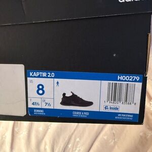 Adidas Kaptir 2.0 Men's Black Running Shoes